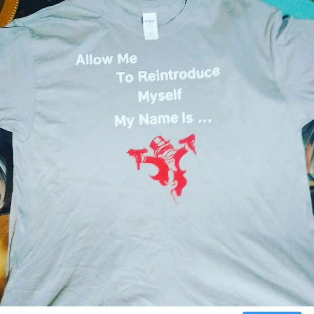 Allow me to re introduce myself custom tshirt